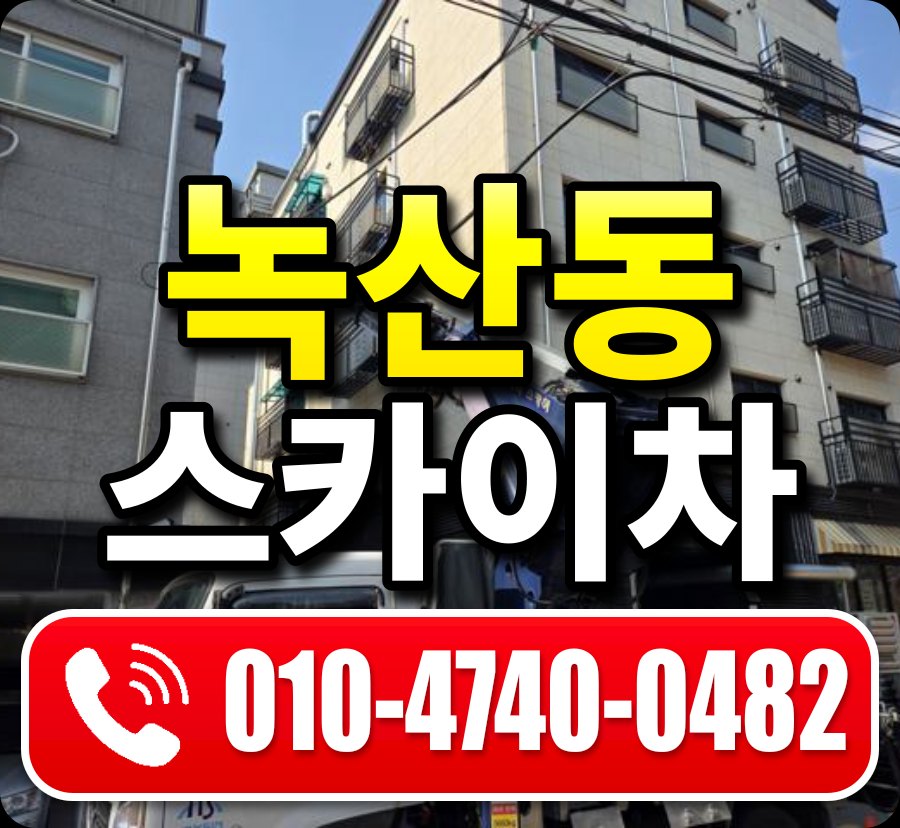 녹산동 스카이차 010-4740-0482