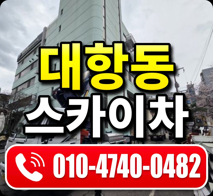대항동 스카이차 010-4740-0482