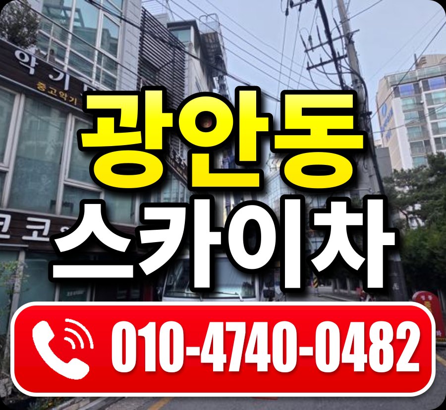 광안동 스카이차 010-4740-0482