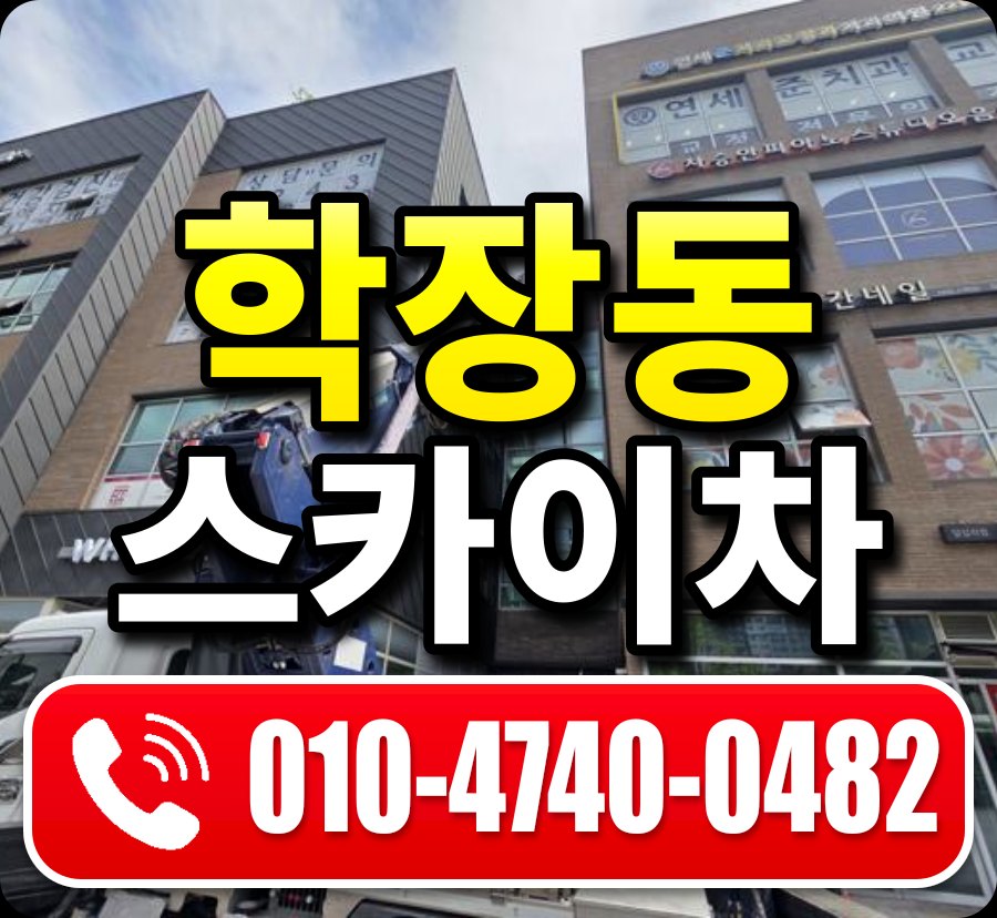 학장동 스카이차 010-4740-0482