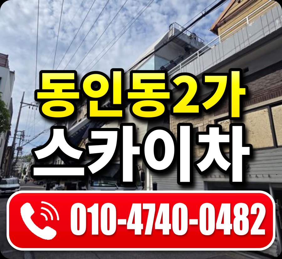 동인동2가 스카이차 010-4740-0482