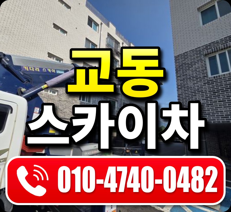 교동 스카이차 010-4740-0482
