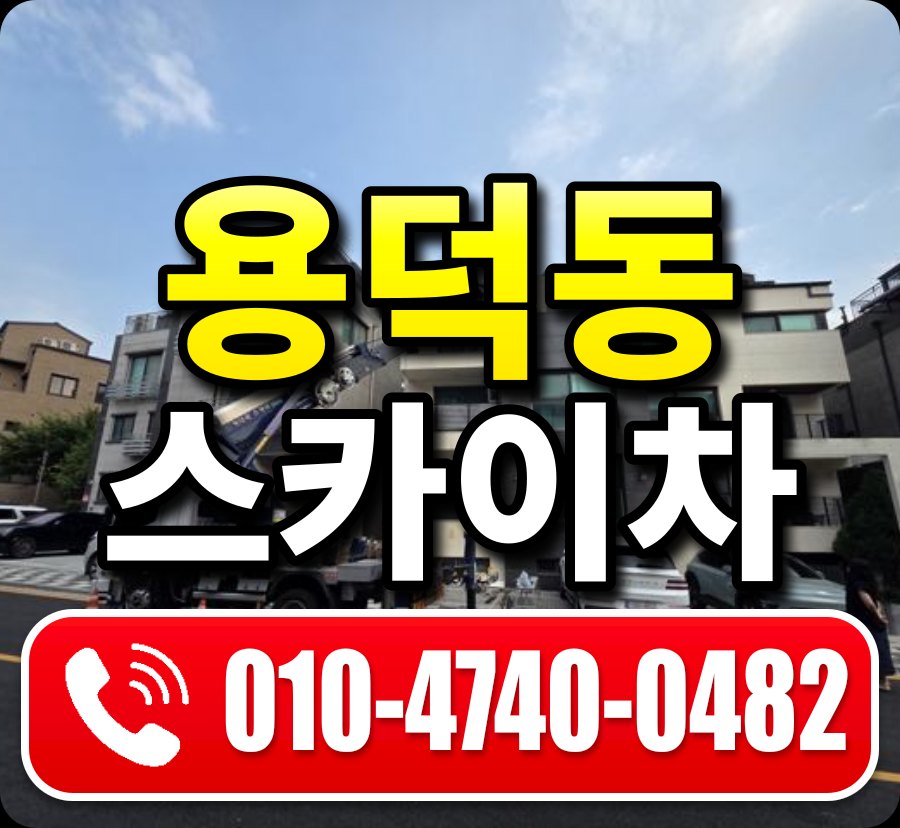 용덕동 스카이차 010-4740-0482