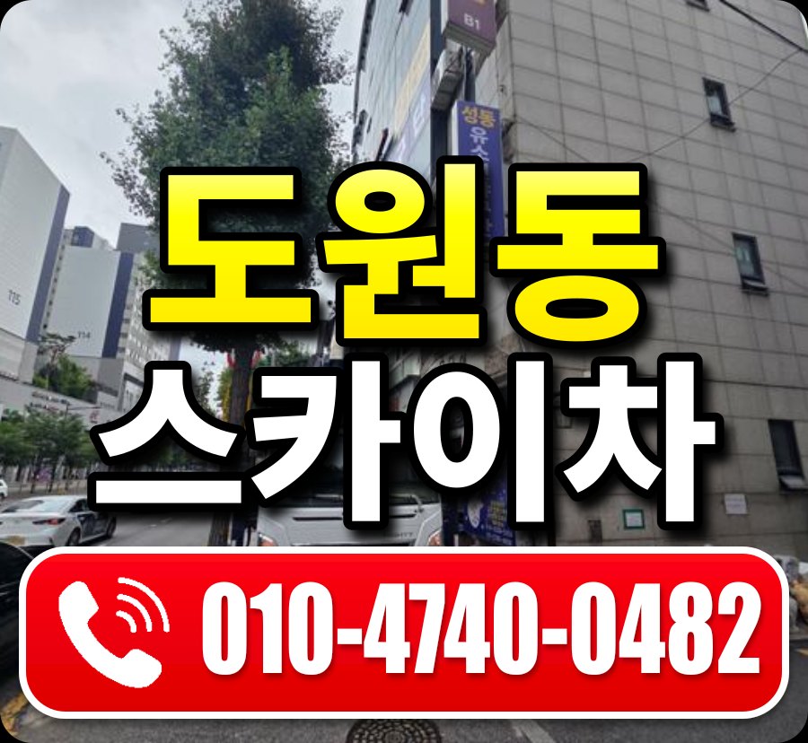 도원동 스카이차 010-4740-0482