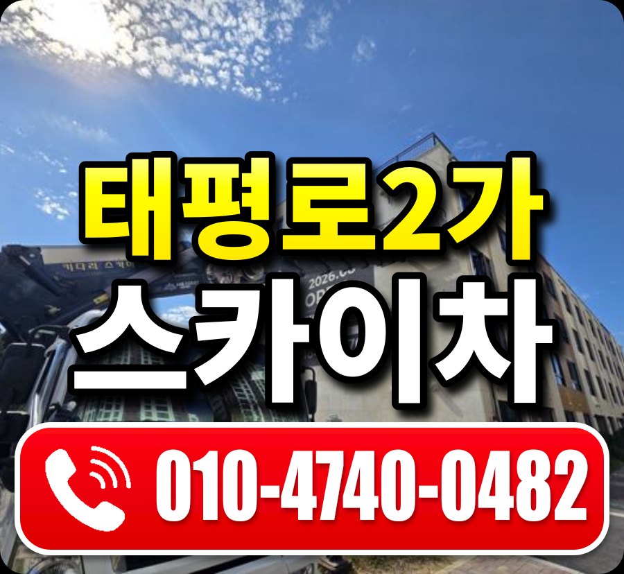 태평로2가 스카이차 010-4740-0482