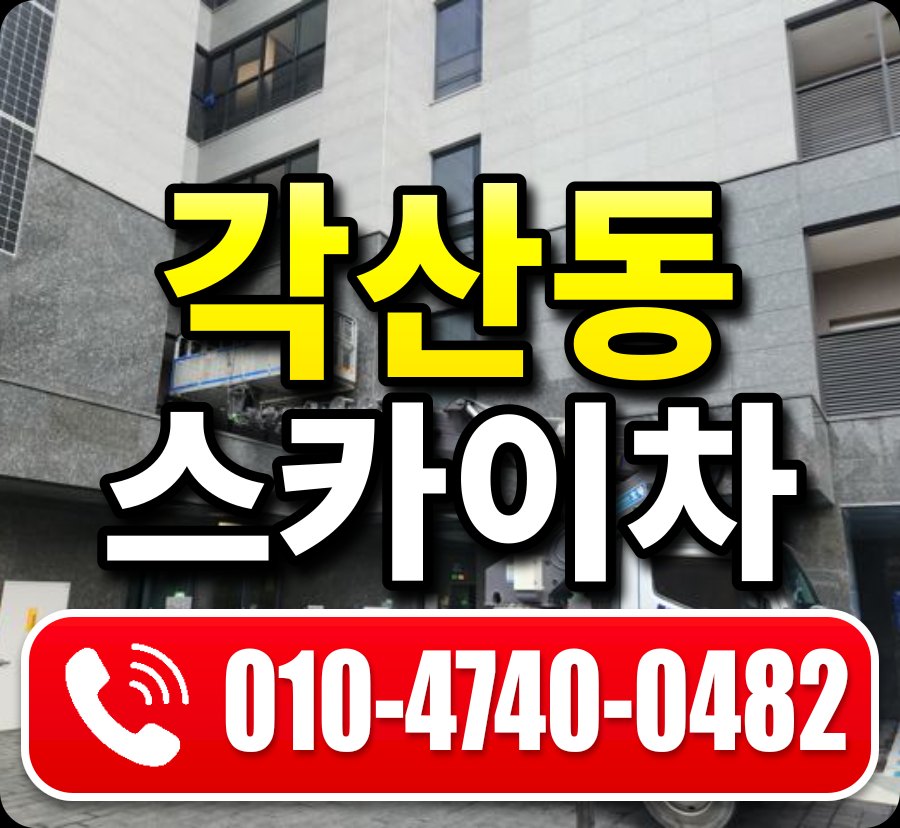각산동 스카이차 010-4740-0482