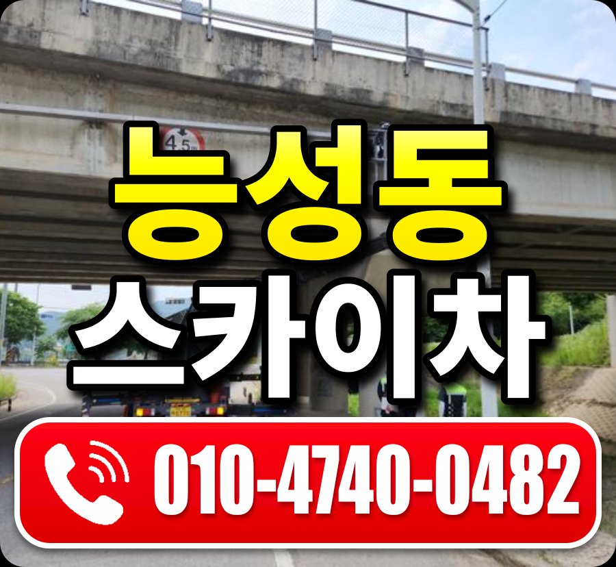 능성동 스카이차 010-4740-0482
