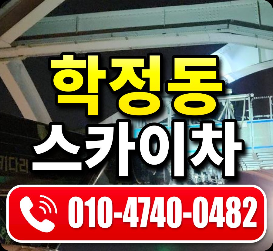 학정동 스카이차 010-4740-0482