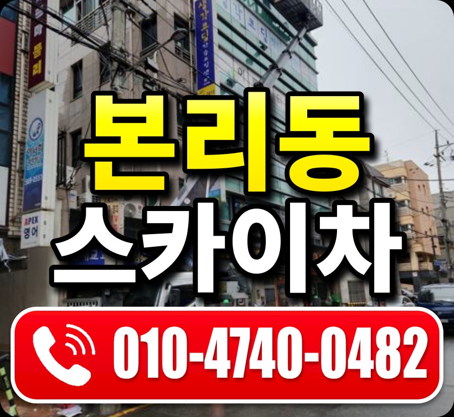 본리동 스카이차 010-4740-0482