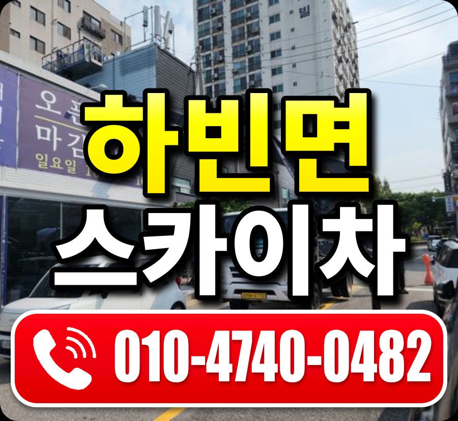 하빈면 스카이차 010-4740-0482