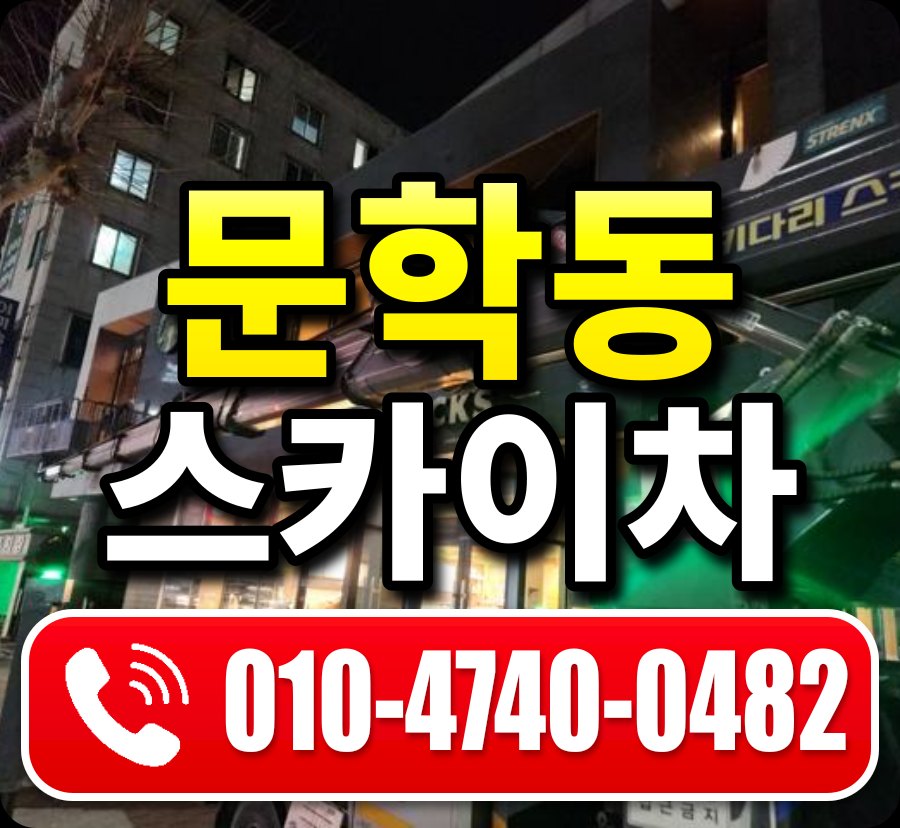 문학동 스카이차 010-4740-0482