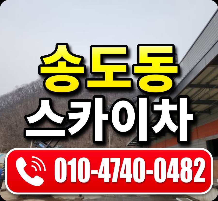 송도동 스카이차 010-4740-0482