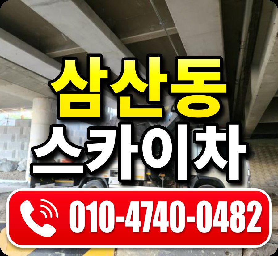 삼산동 스카이차 010-4740-0482