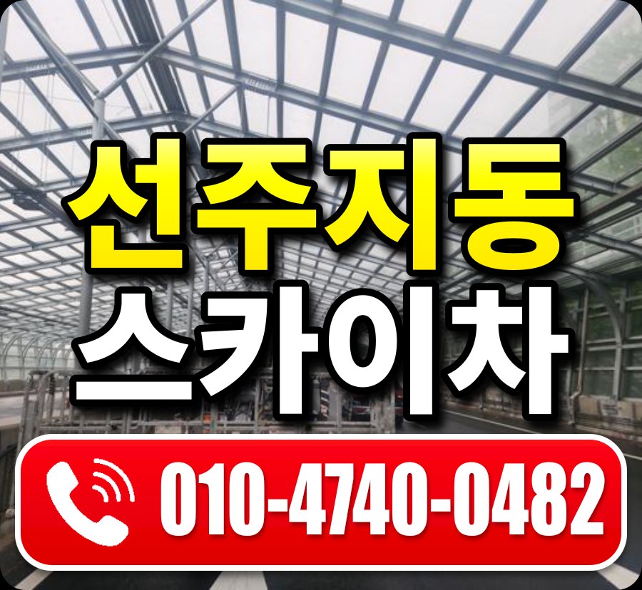 선주지동 스카이차 010-4740-0482