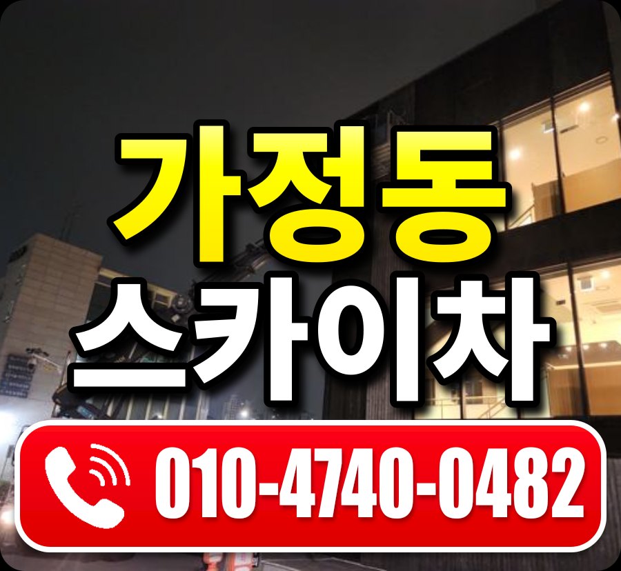 가정동 스카이차 010-4740-0482