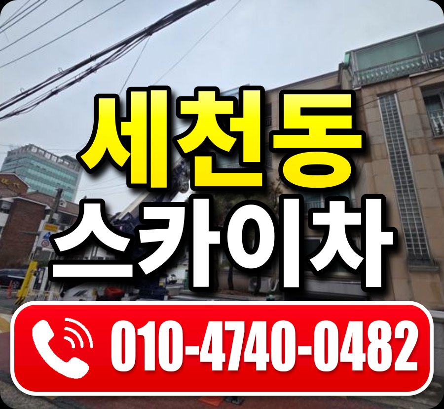 세천동 스카이차 010-4740-0482