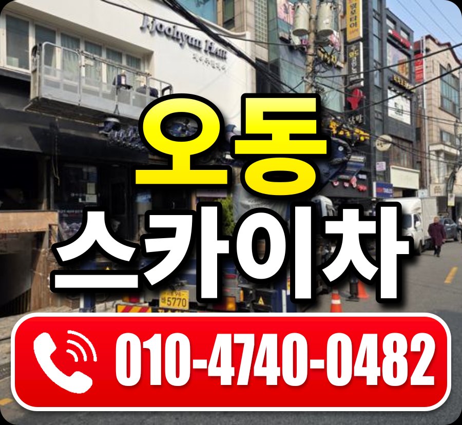 오동 스카이차 010-4740-0482