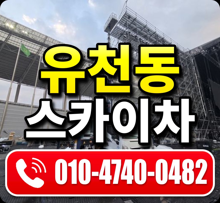 유천동 스카이차 010-4740-0482