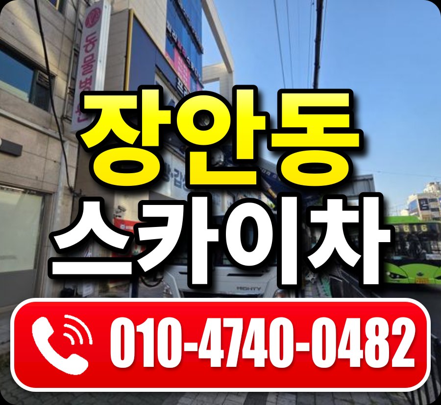 장안동 스카이차 010-4740-0482