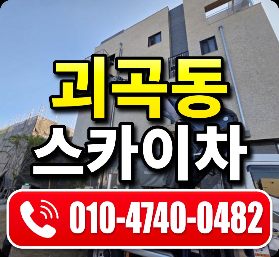 괴곡동 스카이차 010-4740-0482