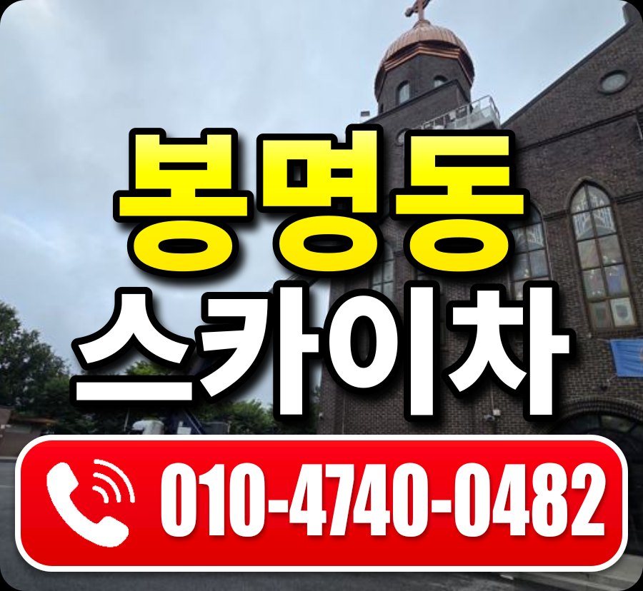 봉명동 스카이차 010-4740-0482