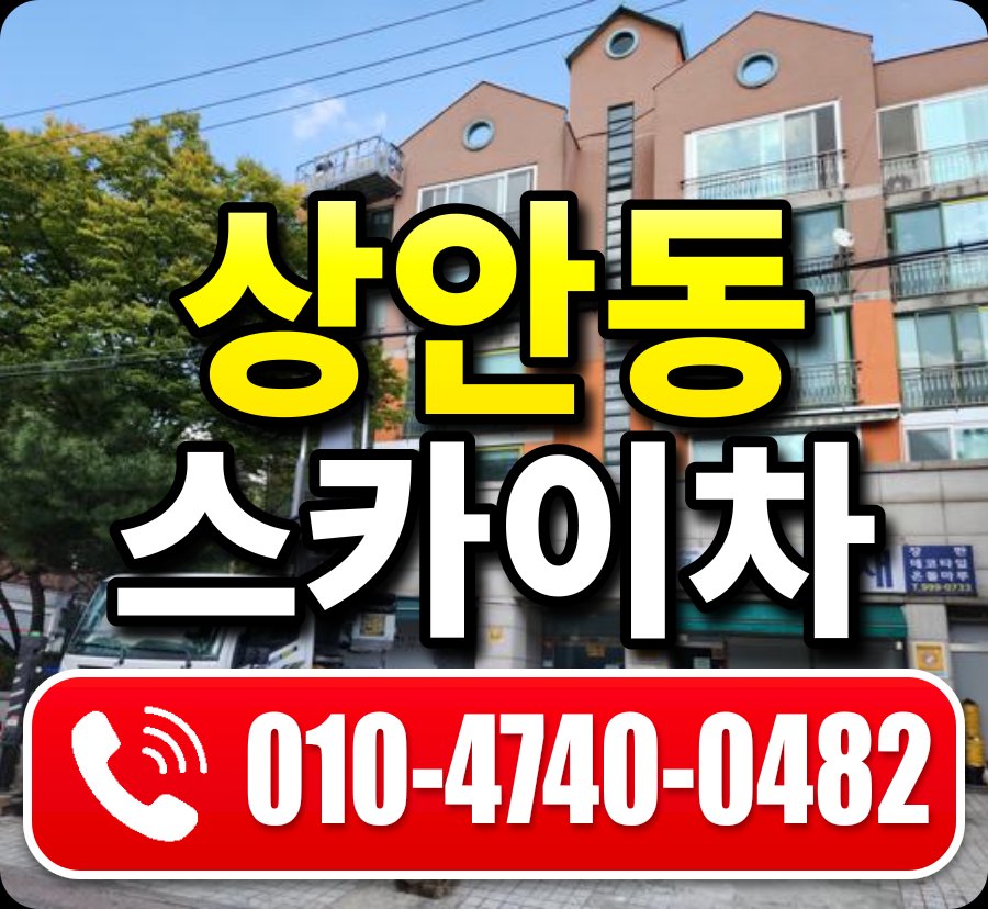 상안동 스카이차 010-4740-0482