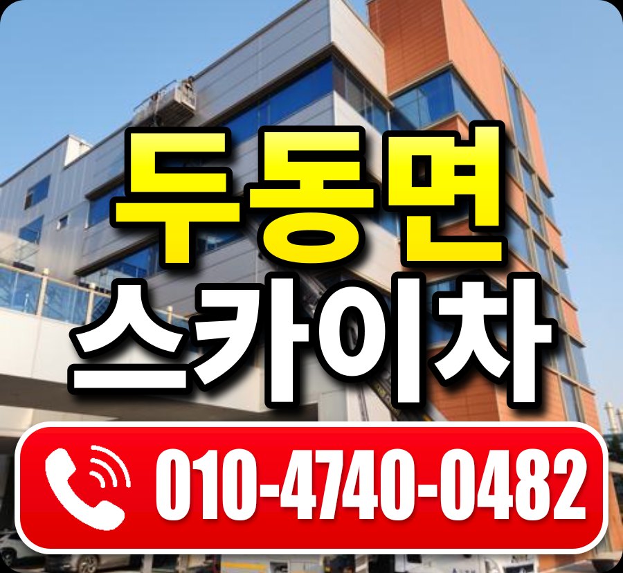 두동면 스카이차 010-4740-0482