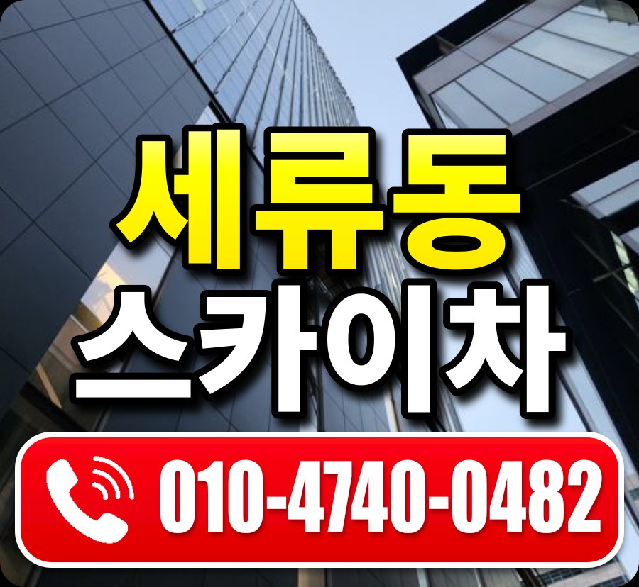 세류동 스카이차 010-4740-0482