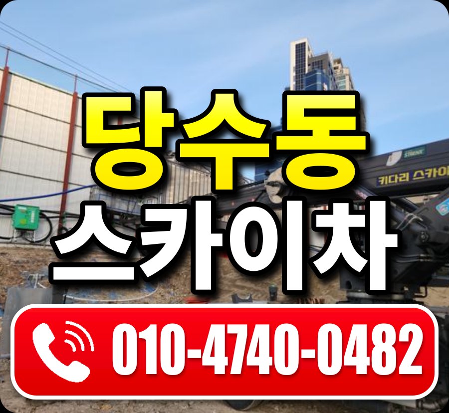 당수동 스카이차 010-4740-0482