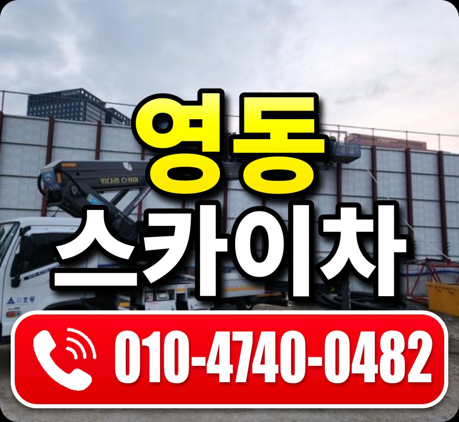 영동 스카이차 010-4740-0482