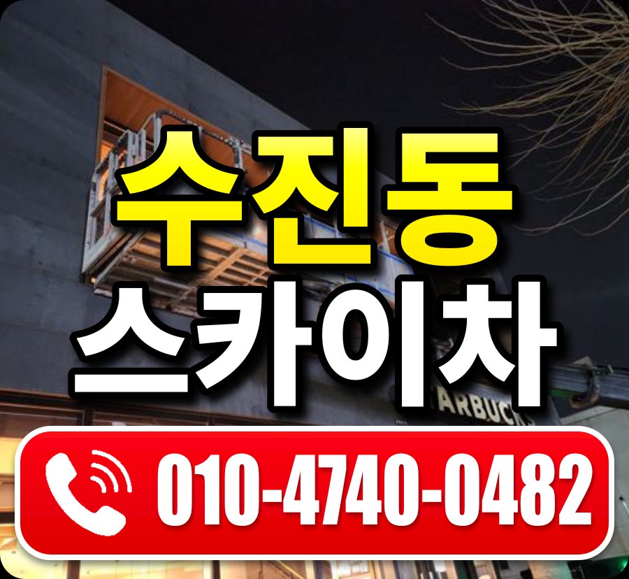수진동 스카이차 010-4740-0482