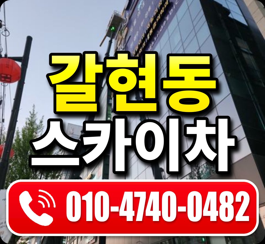 갈현동 스카이차 010-4740-0482