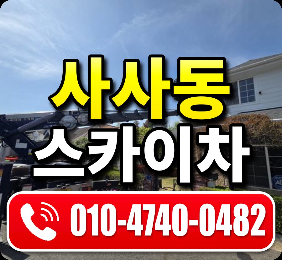 사사동 스카이차 010-4740-0482