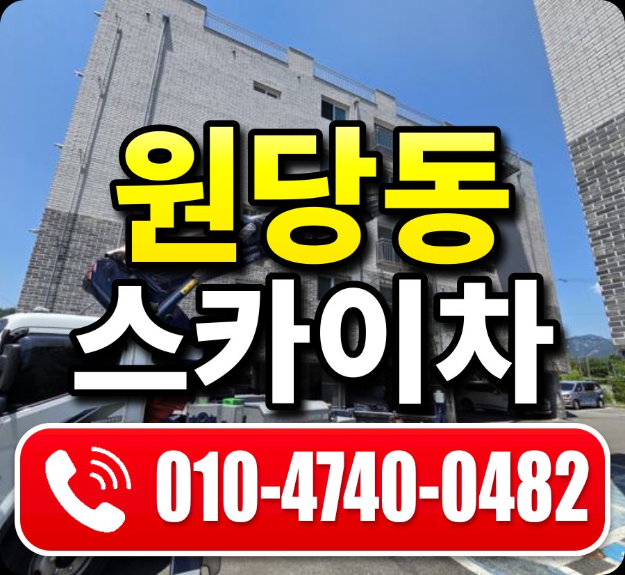 원당동 스카이차 010-4740-0482