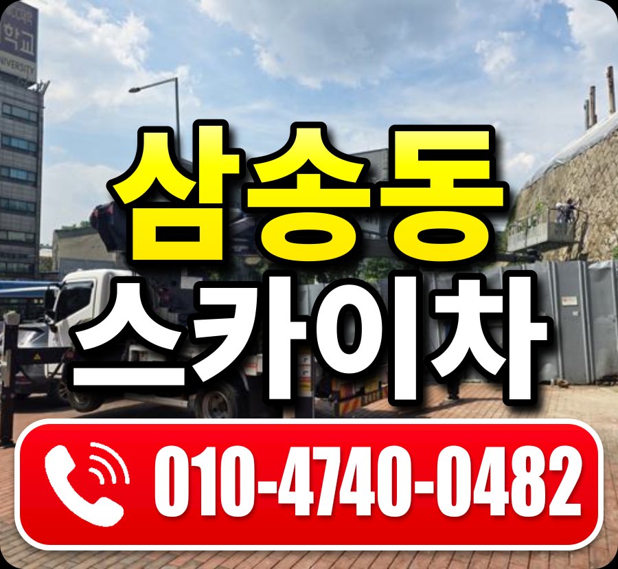 삼송동 스카이차 010-4740-0482