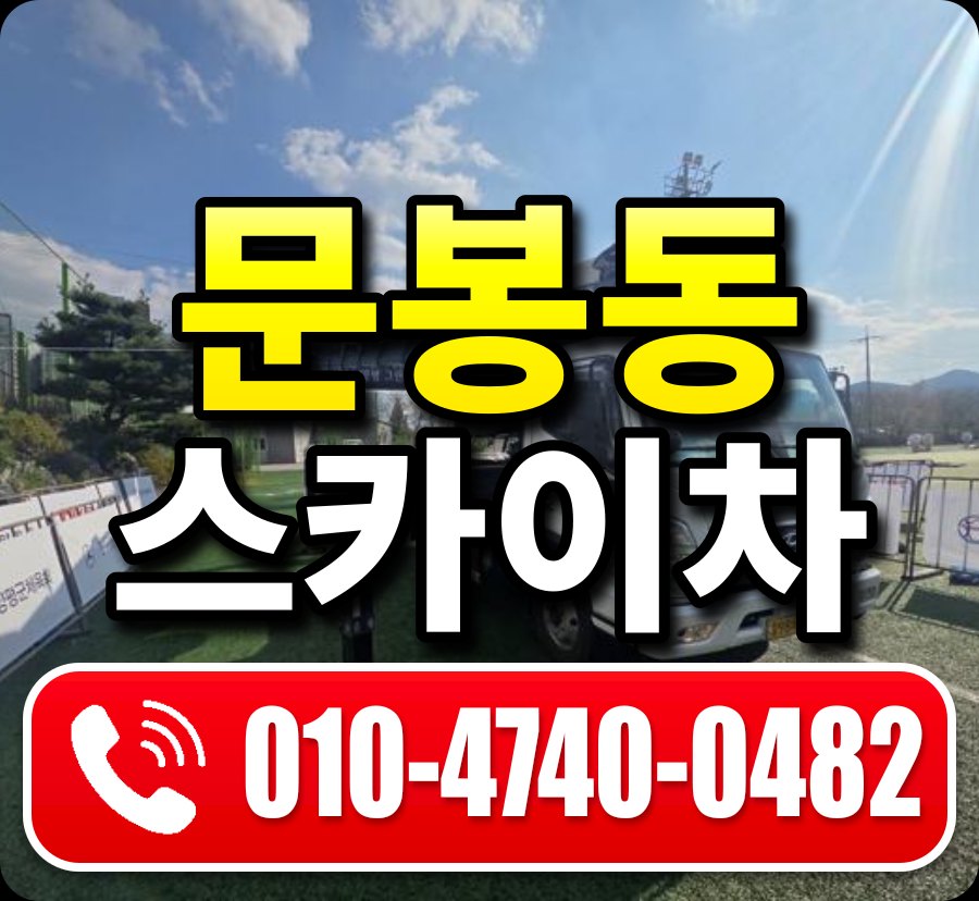 문봉동 스카이차 010-4740-0482