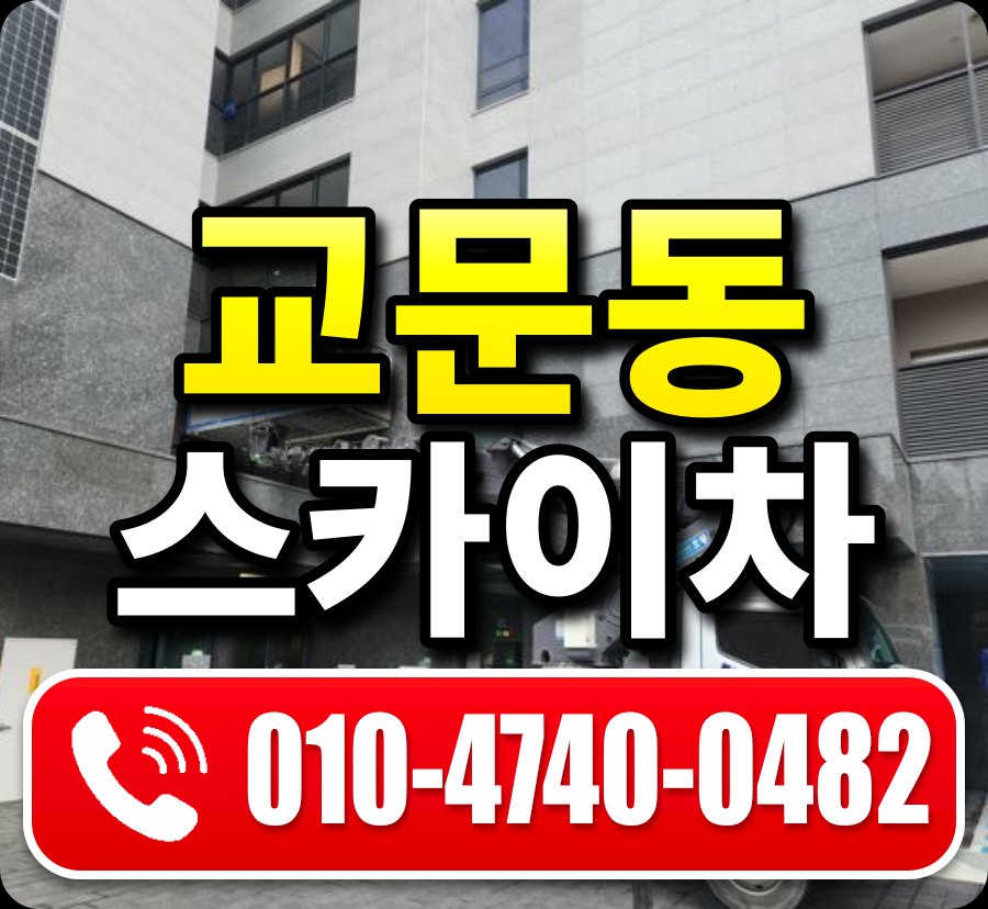 교문동 스카이차 010-4740-0482