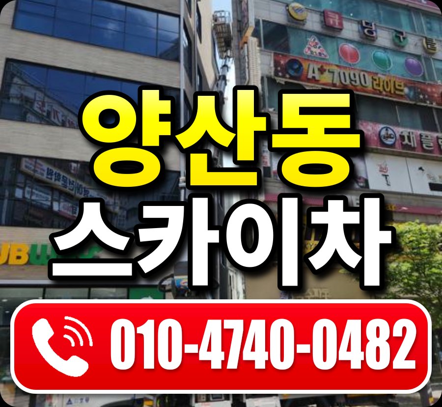 양산동 스카이차 010-4740-0482