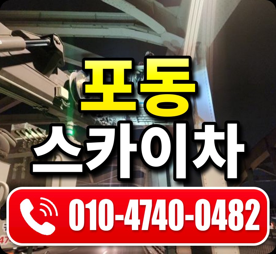 포동 스카이차 010-4740-0482