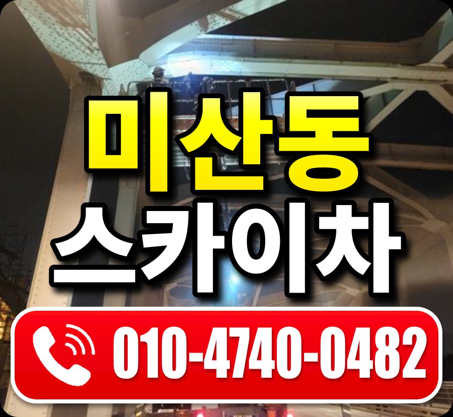 미산동 스카이차 010-4740-0482