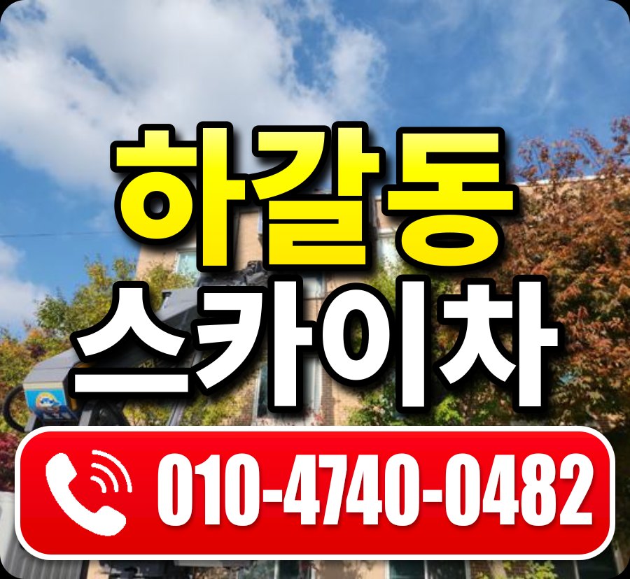 하갈동 스카이차 010-4740-0482