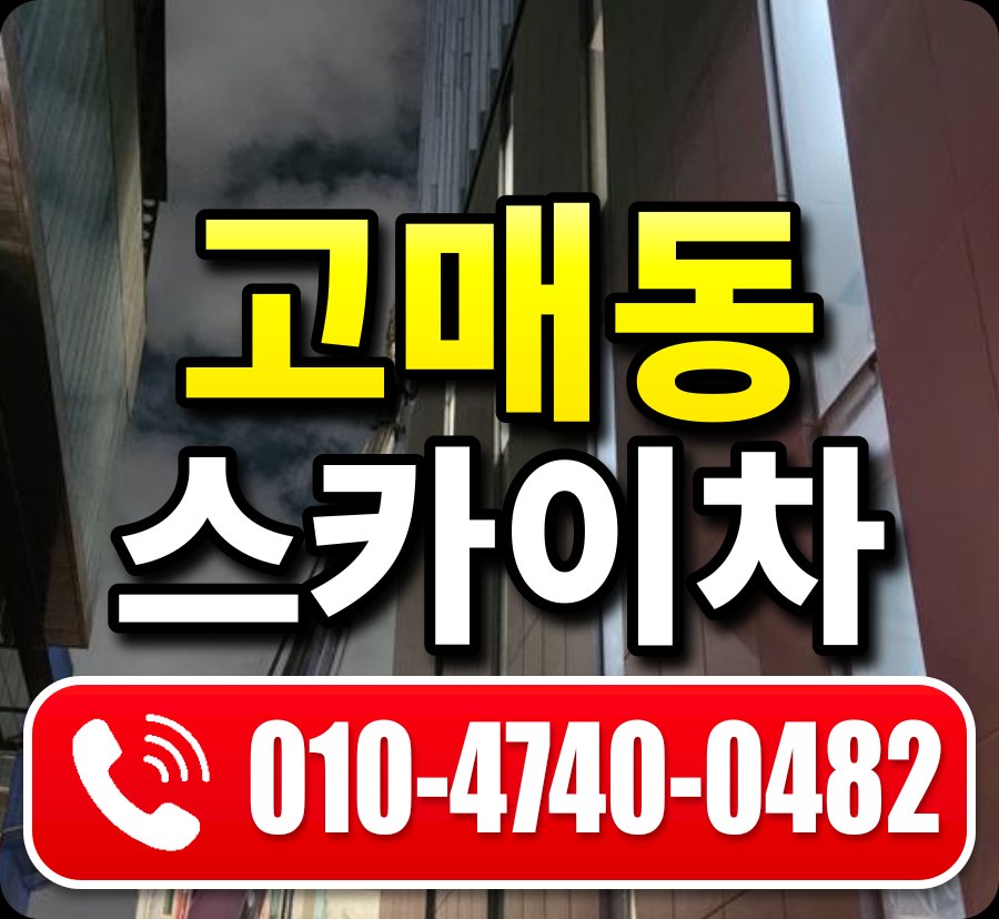 고매동 스카이차 010-4740-0482