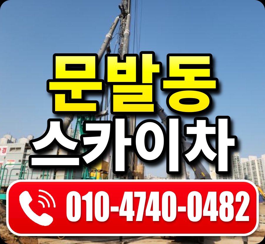 문발동 스카이차 010-4740-0482