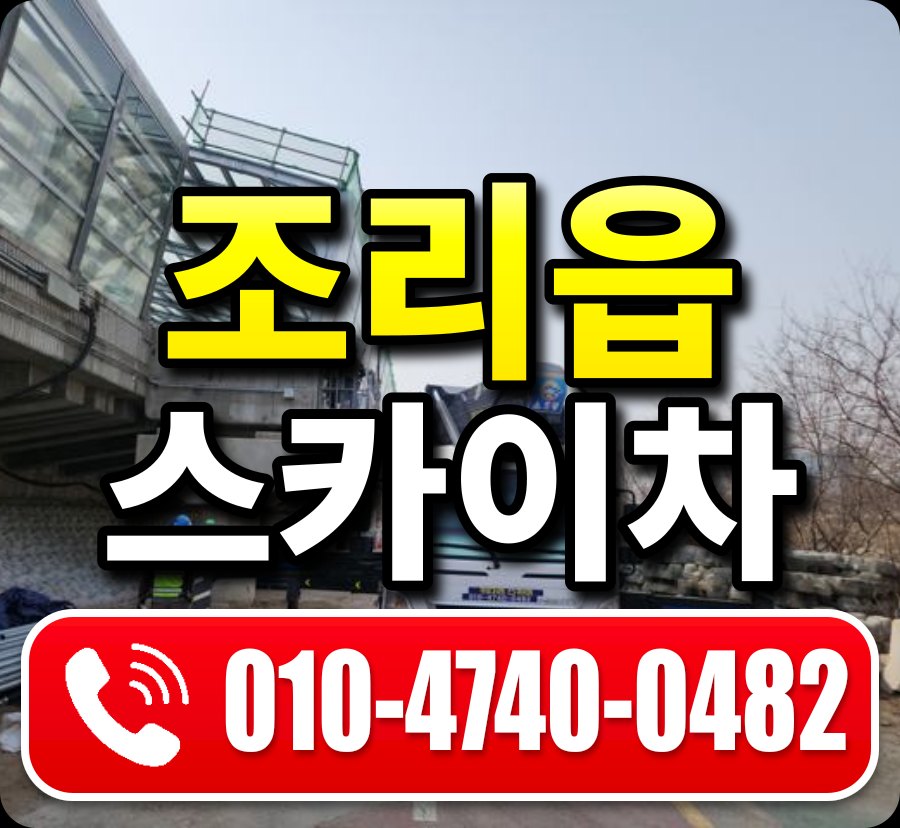 조리읍 스카이차 010-4740-0482