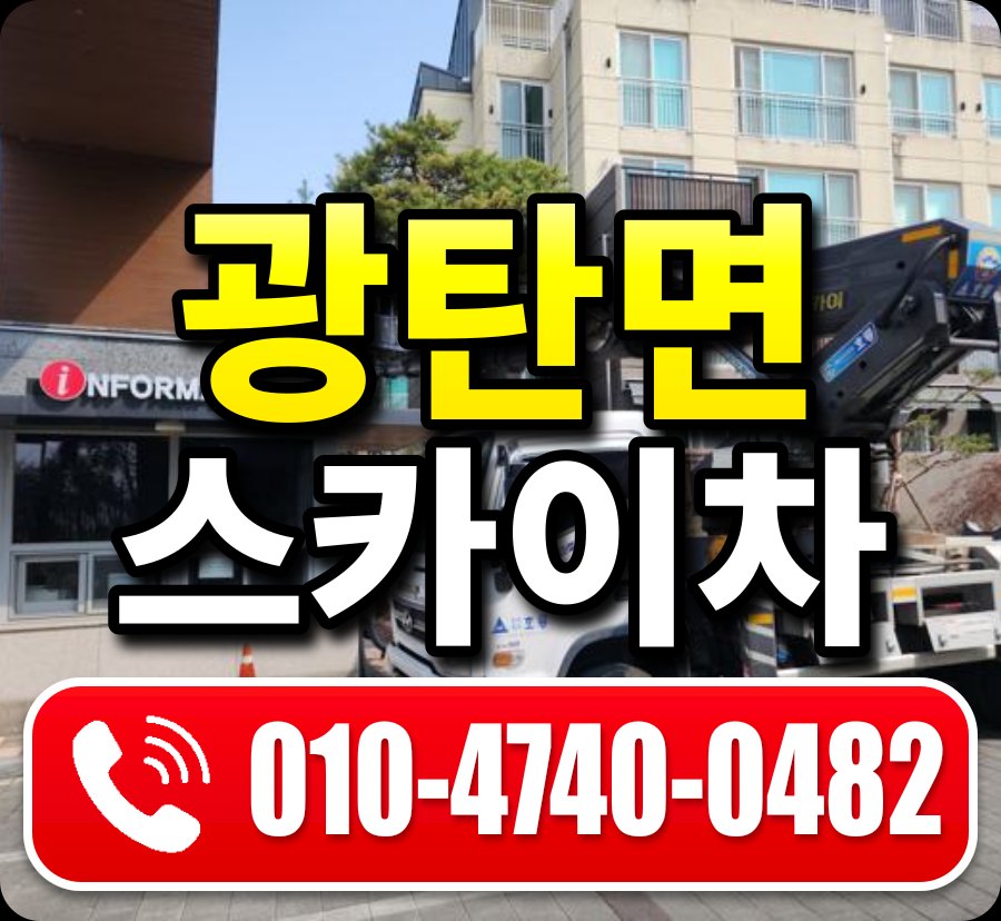 광탄면 스카이차 010-4740-0482