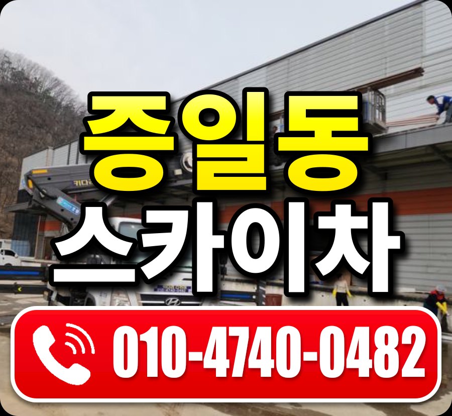 증일동 스카이차 010-4740-0482