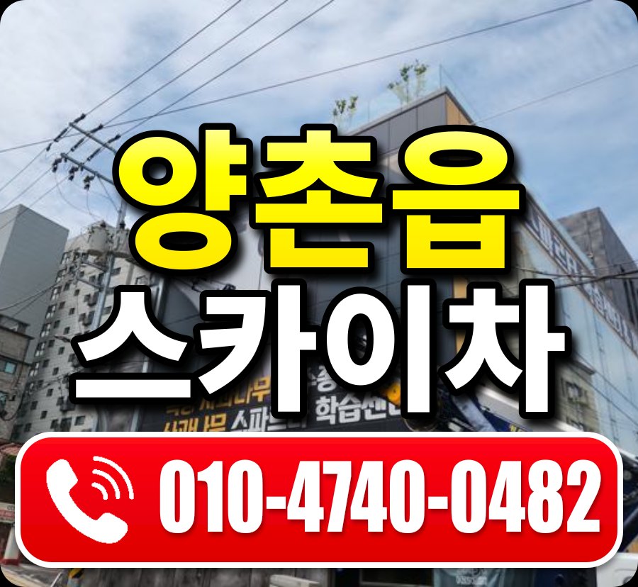 양촌읍 스카이차 010-4740-0482