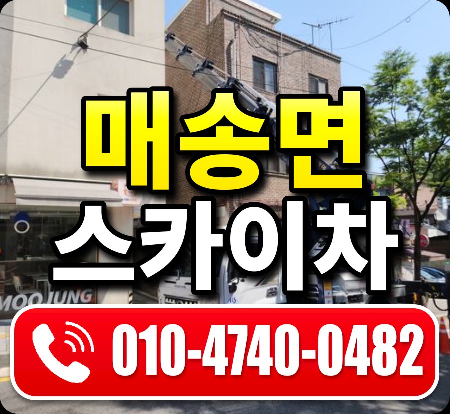 매송면 스카이차 010-4740-0482