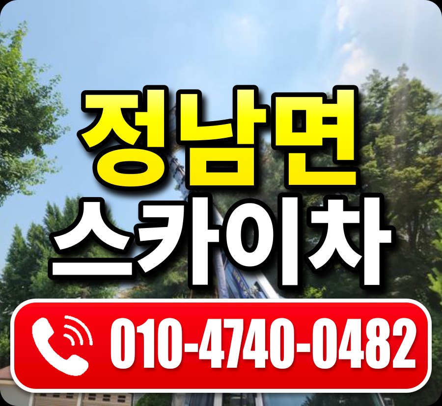 정남면 스카이차 010-4740-0482