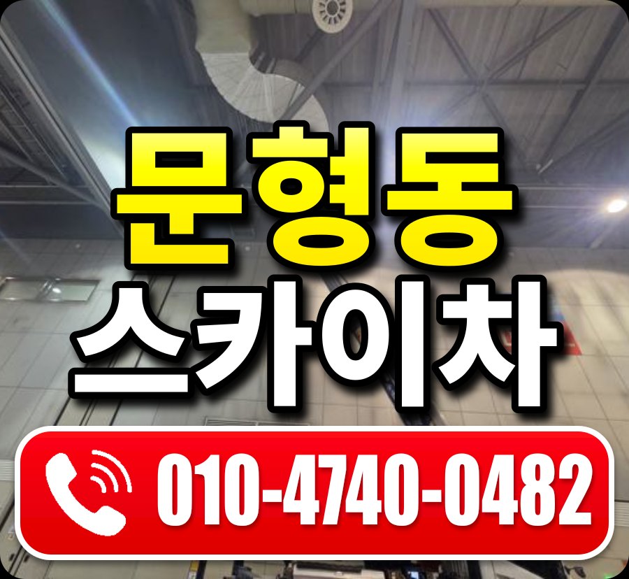 문형동 스카이차 010-4740-0482